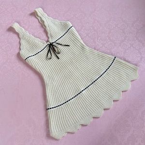 For Love & Lemons knit Jade slip dress